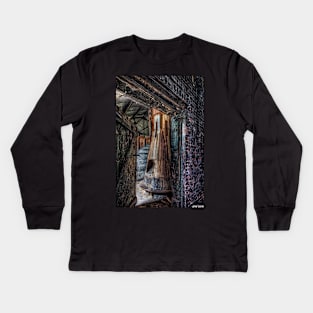 Completely Burnt Out Kids Long Sleeve T-Shirt